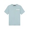 Malelions Men Hotel T-Shirt - Light Blue/White
