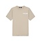 Malelions Men Hotel T-Shirt - Taupe/White