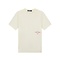 Malelions Men Resort T-Shirt - Off White/HotPink