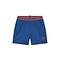 Malelions Men Venetian Swim Shorts - Cobalt/Orange