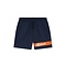 Malelions Men Captain Swim Shorts - Navy/Orange