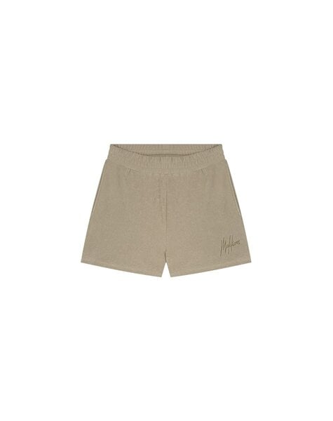 Women Terry Paradise Shorts - Taupe