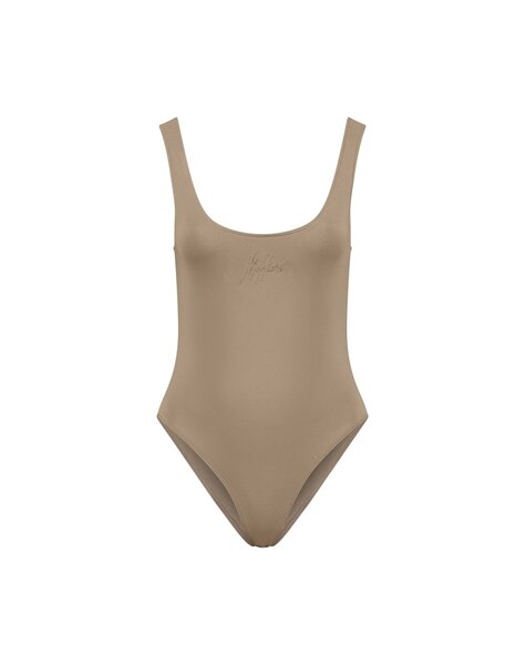 Women Resort Bodysuit - Brown