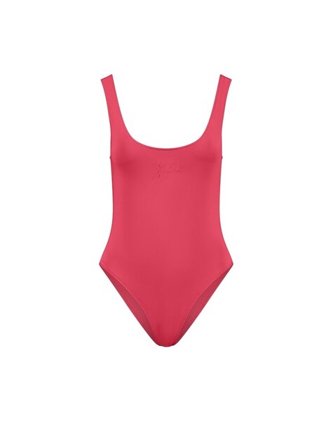 Women Resort Bodysuit - Coral