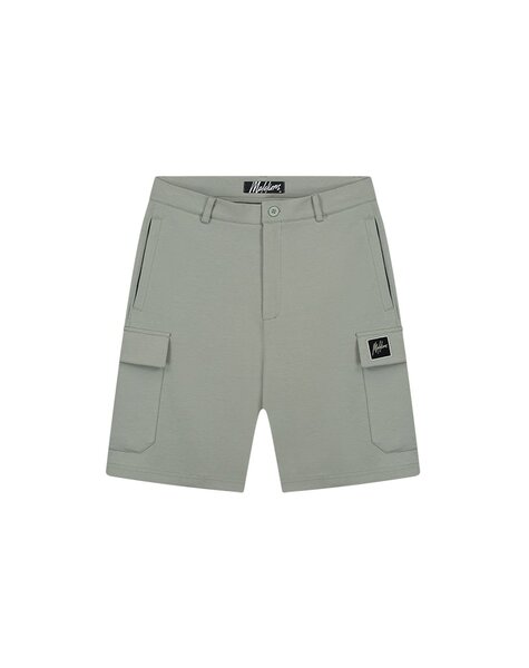 Men Signature Patch Cargo Shorts - Dry Sage