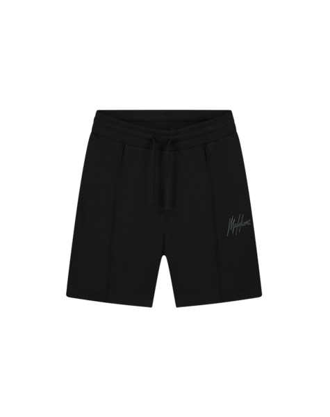 Men Regular Signature Shorts - Black