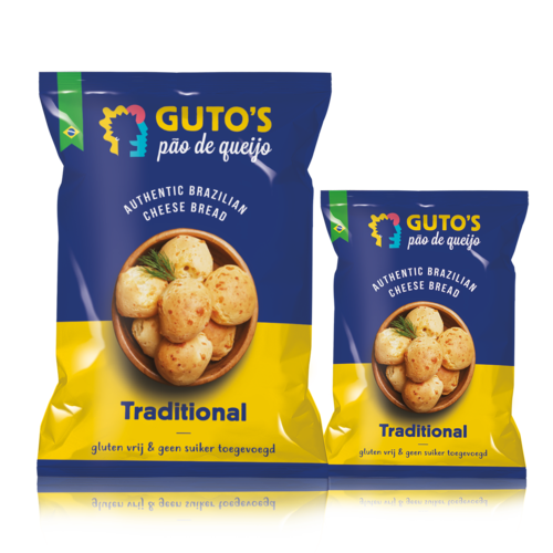  Guto's Small Size Braziliaanse Kaasbroodjes (Pão de Queijo) 300 gram 