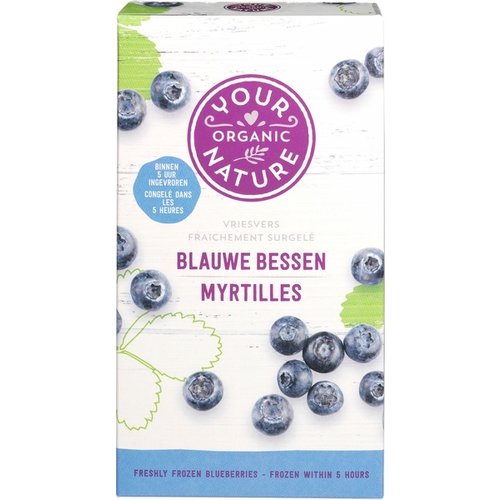  Your Organic Nature Blauwe Bessen Biologisch 