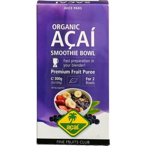  Fine Fruits Club Acai Puree Biologisch 