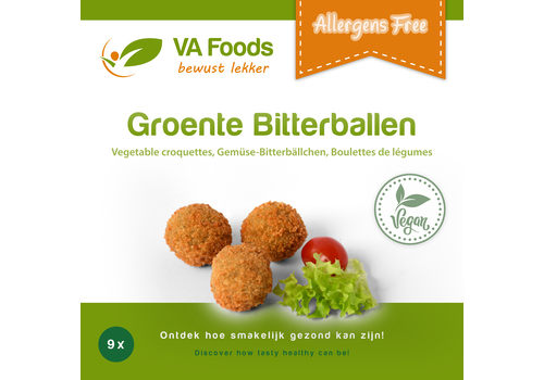  VA Foods/NOMM'it Groentebitterballen 9 Stuks 