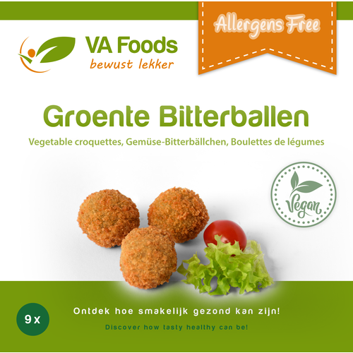  VA Foods/NOMM'it Groentebitterballen 9 Stuks 
