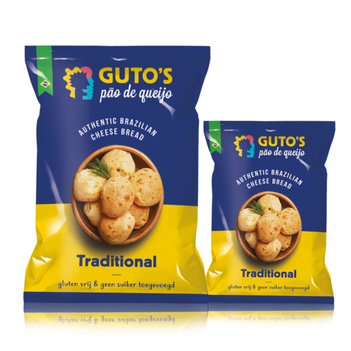  Guto's Small Size Braziliaanse Kaasbroodjes (Pão de Queijo) 1 kilo 