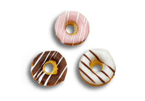  Traindevie Donuts 3 stuks 