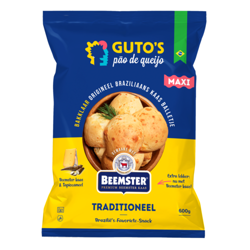  Guto's Big Size Braziliaanse Kaasbroodjes (Pão de Queijo) 600 gram 