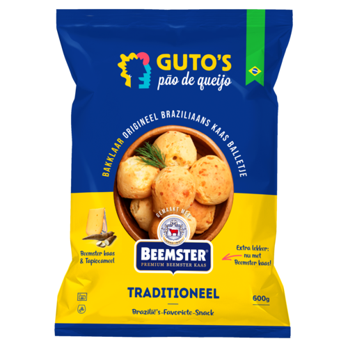  Guto's Small Size Braziliaanse Kaasbroodjes (Pão de Queijo) 600 gram 