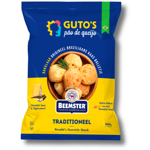  Guto's Small Size Braziliaanse Kaasbroodjes (Pão de Queijo) 300 gram 