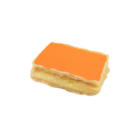 Oranje Tompouce 2 stuks
