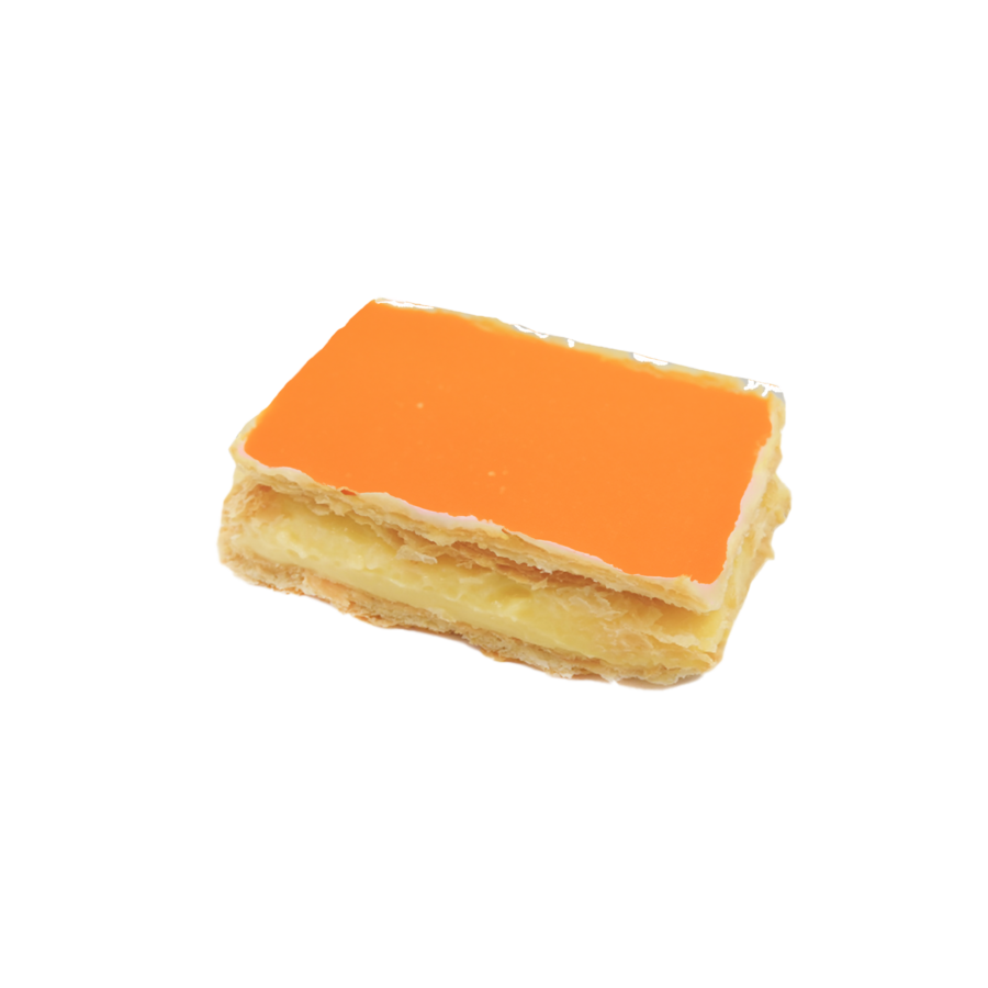 Oranje Tompouce 2 stuks