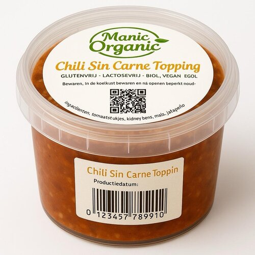  Manic Organic Chili Sin Carne 500ml 
