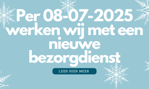 We stappen over naar een nieuwe leverdienst: Chill Bill!