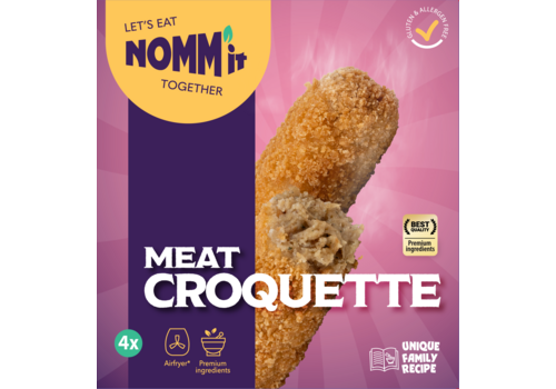  VA Foods/NOMM'it Rundvleeskroketten 4 Stuks 