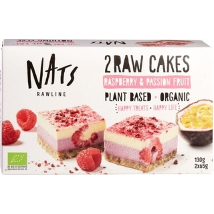 Raw Cakes Framboos Passievrucht
