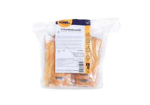  VA Foods/NOMM'it Frikandelbroodjes 2 stuks 