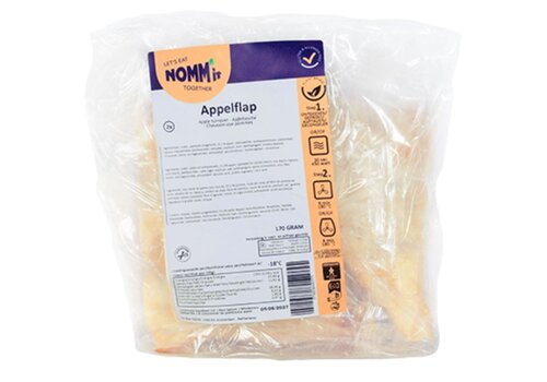  VA Foods/NOMM'it Appelflappen 2 stuks - Glutenvrij 