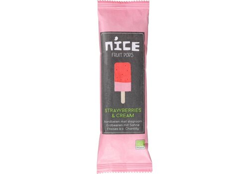  NICE Aardbeienijsje met Slagroom - Glutenvrij 