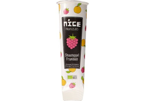  NICE Fruitijsje Sinaasappel Framboos - Glutenvrij 