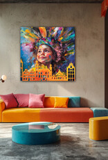 Vastelaovend in Venlo op plexiglas