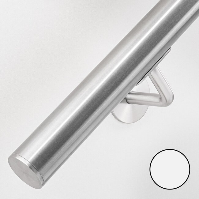 RVS trapleuning | Rond (42,4 mm)