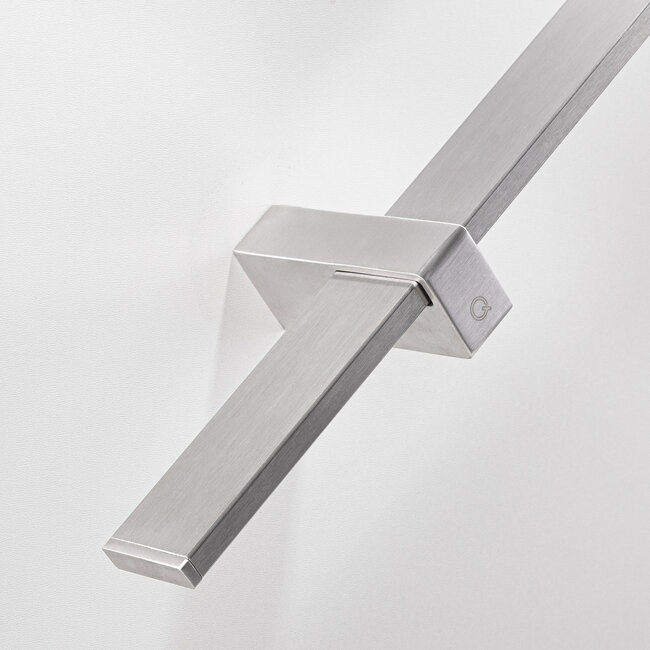 RVS trapleuning – Plat (40x10 mm)