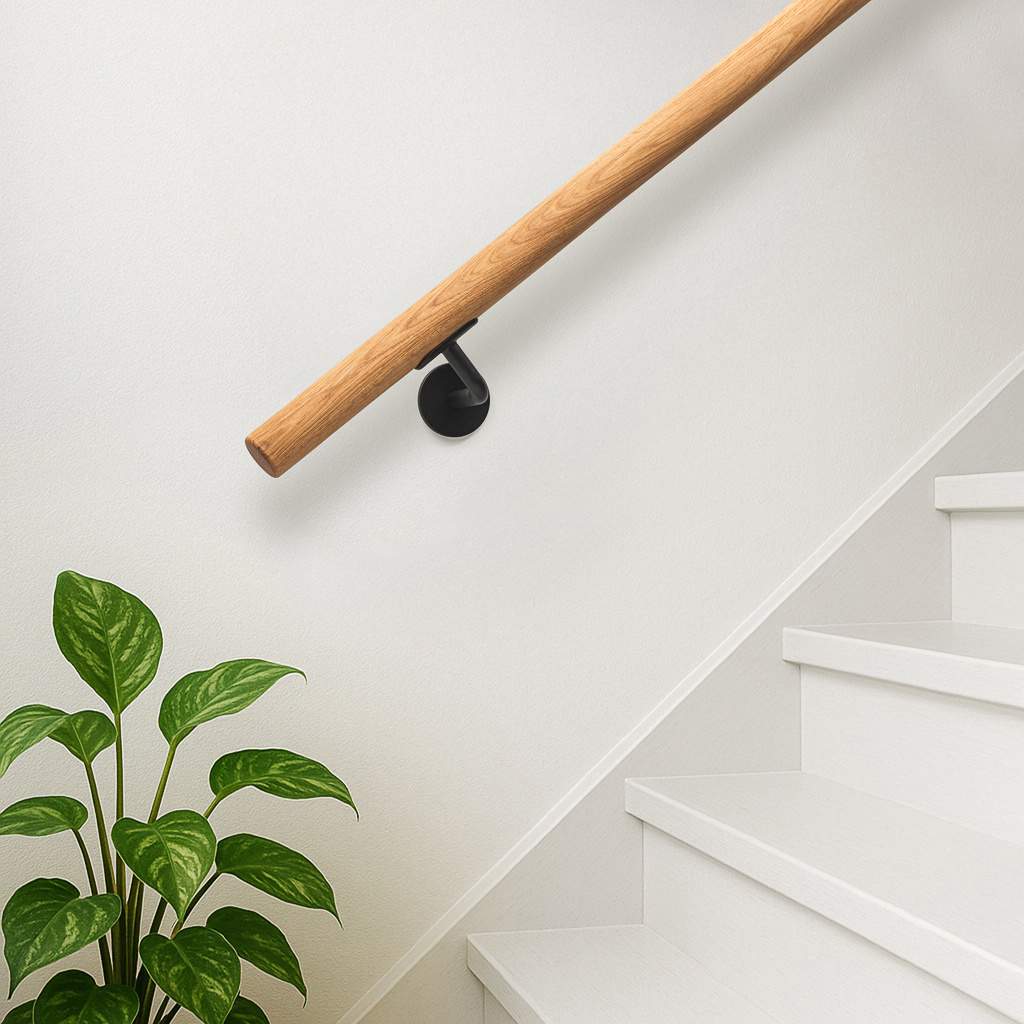 Hoe bevestig je een trapleuning probleemloos op een gestucte of gipsen wand?