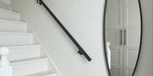 Wat betekenen ergonomische richtlijnen voor de vorm en diameter van trapleuningen?