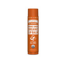 Dr. Bronner's Orange Ginger Organic Lip Balm Stick 4gr