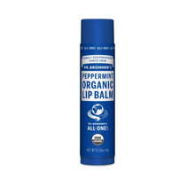 Dr. Bronner's Peppermint Organic Lip Balm Stick 4gr