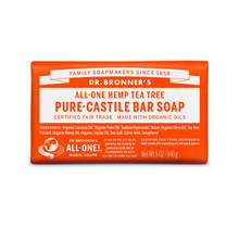 Dr. Bronner's Tea Tree Pure-Castile Bar Soap Zeep 140gr