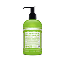 Dr. Bronner's Lemongrass Lime Shikakai Organic Sugar Soap