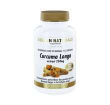 Golden Naturals Supplementen Curcuma Longa 250mg Capsules