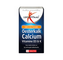 Lucovitaal Voedingssupplementen Oesterkalk Calcium Vitamine