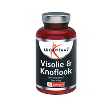 Lucovitaal Voedingssupplementen Visolie & Knoflook Capsules