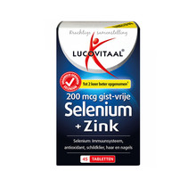 Lucovitaal Voedingssupplementen Selenium + Zink Tabletten