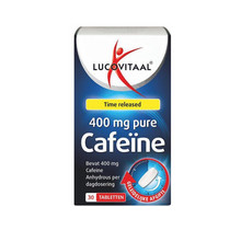 Lucovitaal Voedingssupplementen Cafeïne 400mg Pure