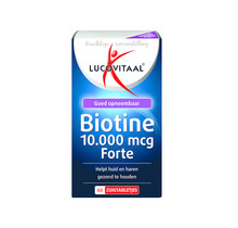 Lucovitaal Voedingssupplementen Biotine 10.000 mcg Forte