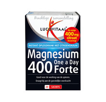 Lucovitaal Voedingssupplementen Magnesium 400 Forte Zakjes