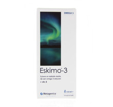 Metagenics Eskimo-3 Vloeibaar Limoensmaak 210ml