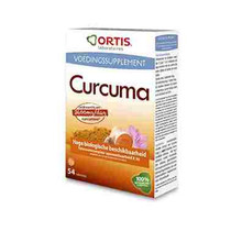 Ortis Voortbewegingsstelsel Curcuma Tabletten 54Tabletten