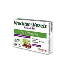 Ortis Darm Vruchten & Vezels Regular Kauwblokjes