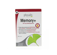 Physalis Supplementen Memory+ Capsules 30Capsules